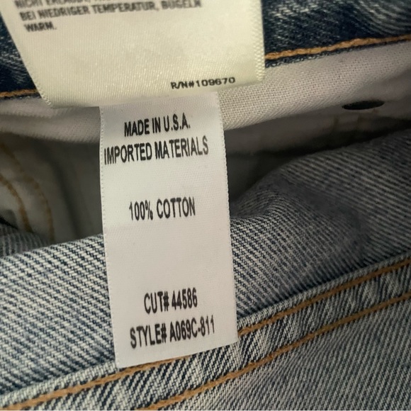 AGOLDE 90s Jean Mid Rise Straight, Fall Out - Picture 6 of 6